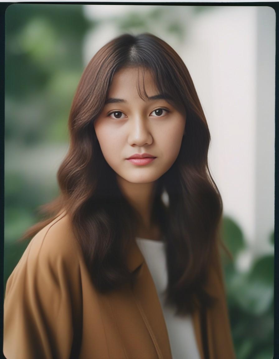 AI generated: Midjourney prompt: Japanese girl, 18-21 years old, brown hair, high-q... (Midjourney - Photography)