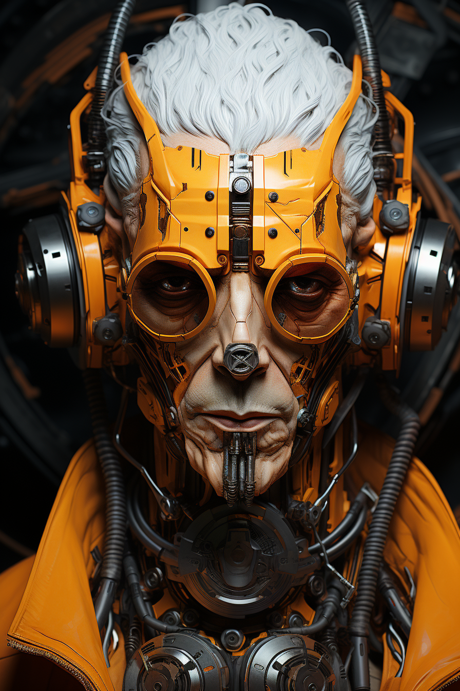 AI generated: Midjourney prompt: cyberpunk character design art on wallpapers of th... (Midjourney - Character Design)