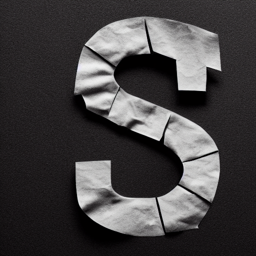 Stable Diffusion prompt: black background :: paper textur...