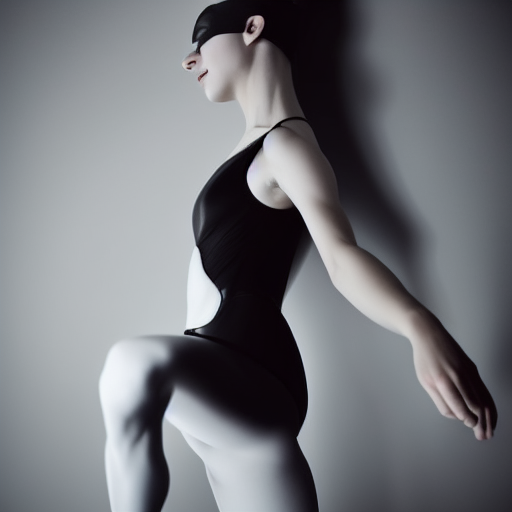 Stable Diffusion prompt: passionate athletic ballerina sh...