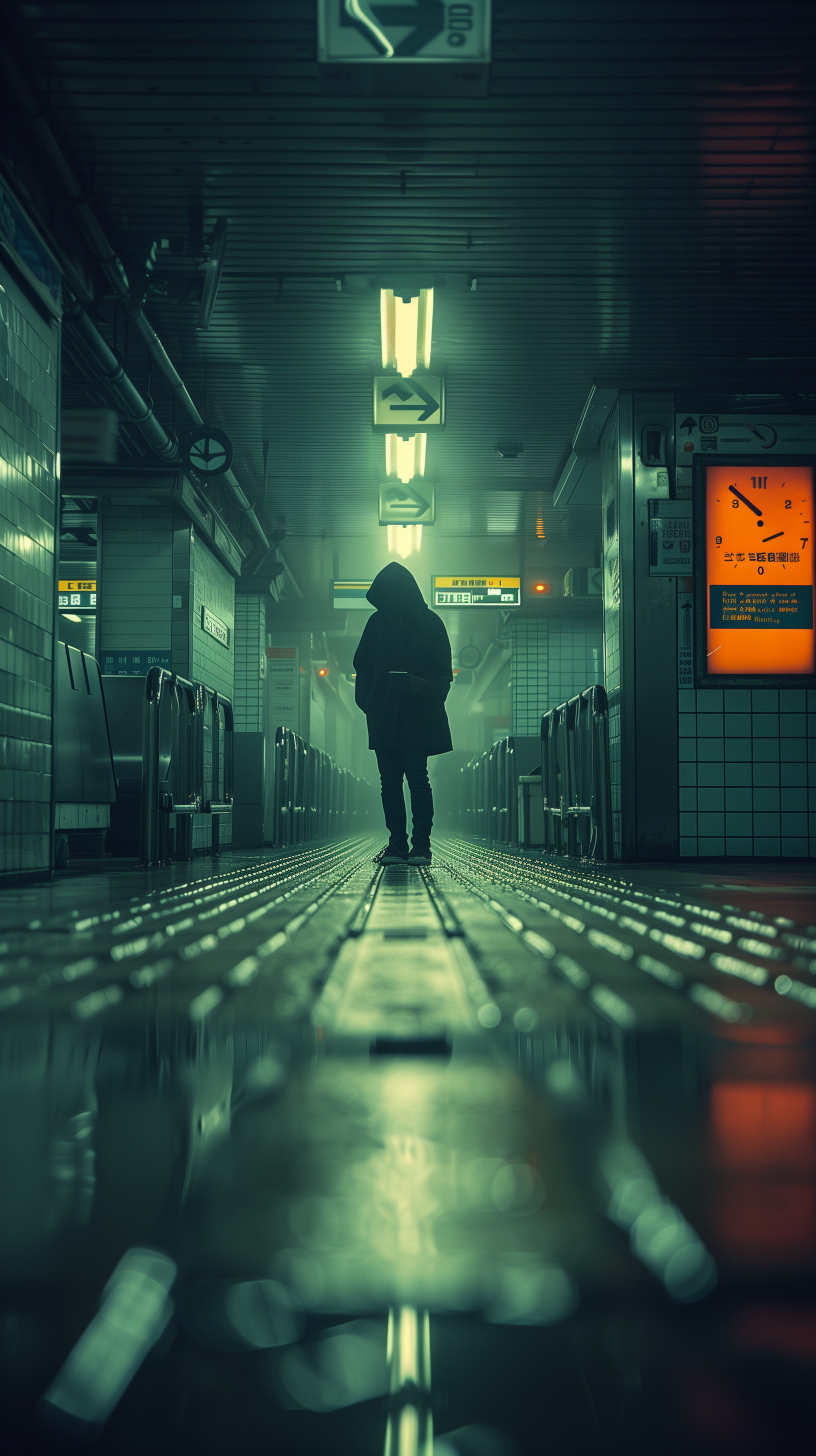 AI generated: Midjourney prompt: create an image of a person standing alone in a su... (Midjourney - Photography)