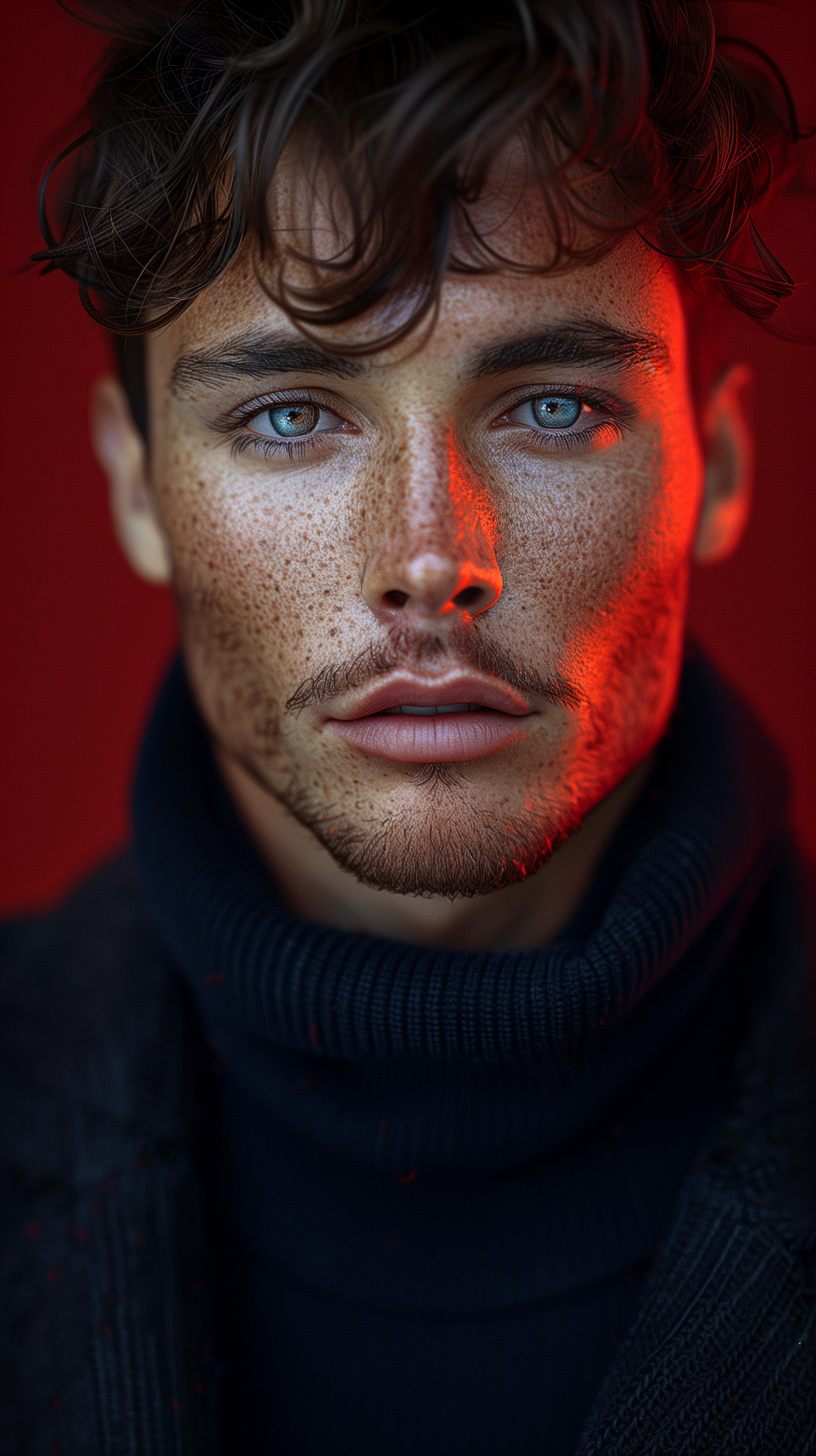 AI generated: Model portrait (Midjourney - Portraits)