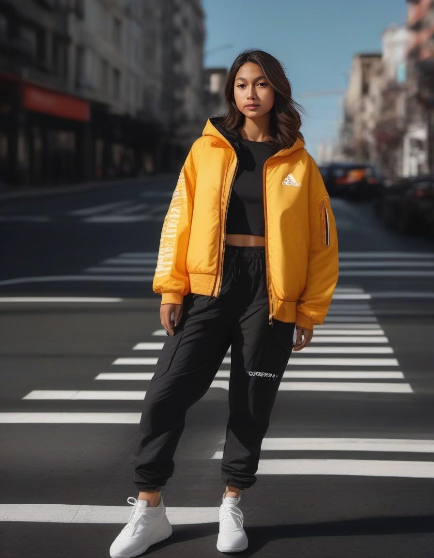 AI generated: Midjourney prompt: photography, 28 woman, pro model, natural pose mom... (Midjourney - Fashion)
