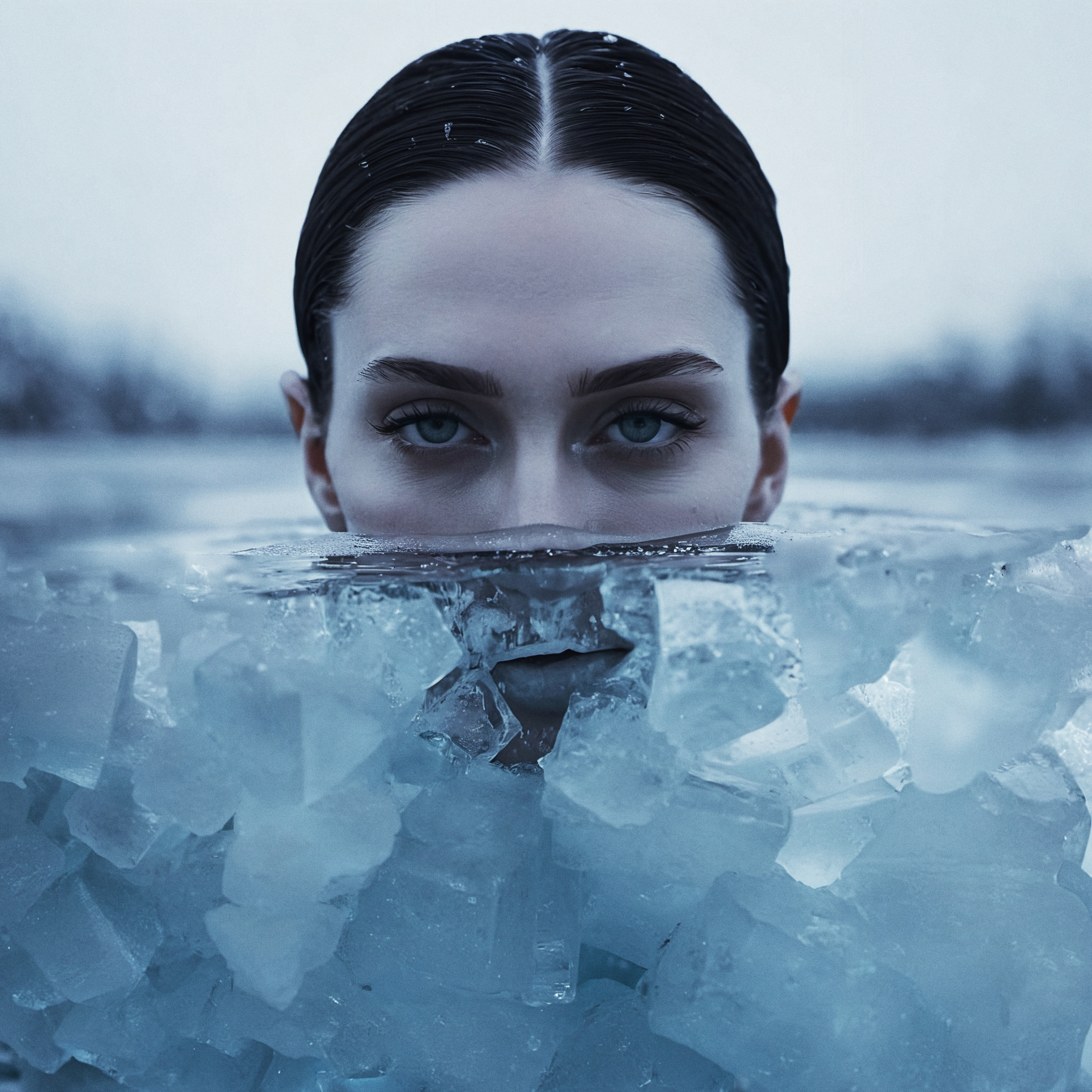 Stable Diffusion prompt: cinematic portrait, dark theme,