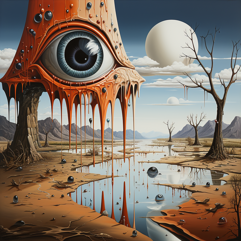AI generated: Midjourney prompt: surrealist painting by Pablo Picasso, striking and... (Midjourney - Concept Art)