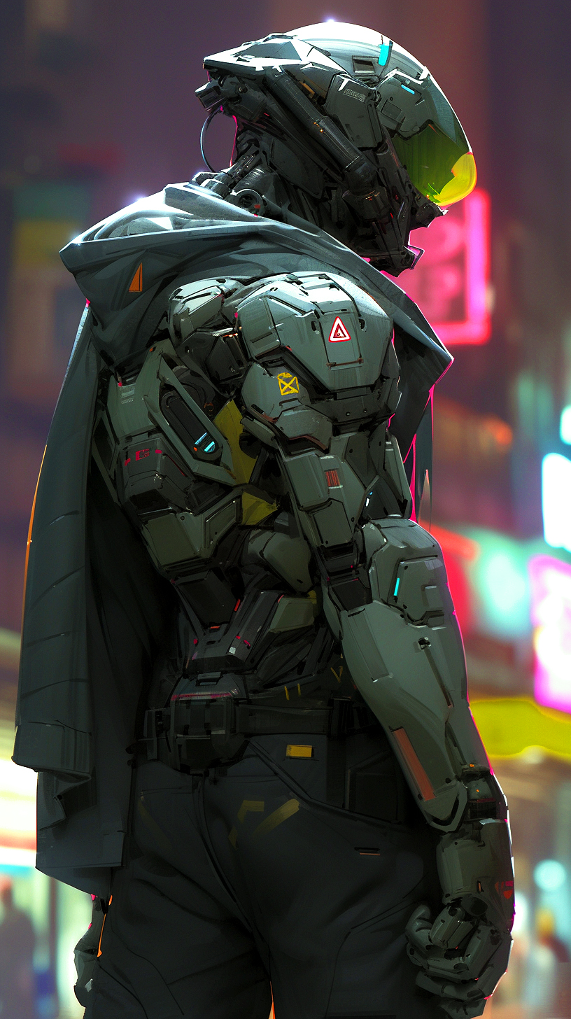 AI generated: The Commander (Midjourney - Character Design)