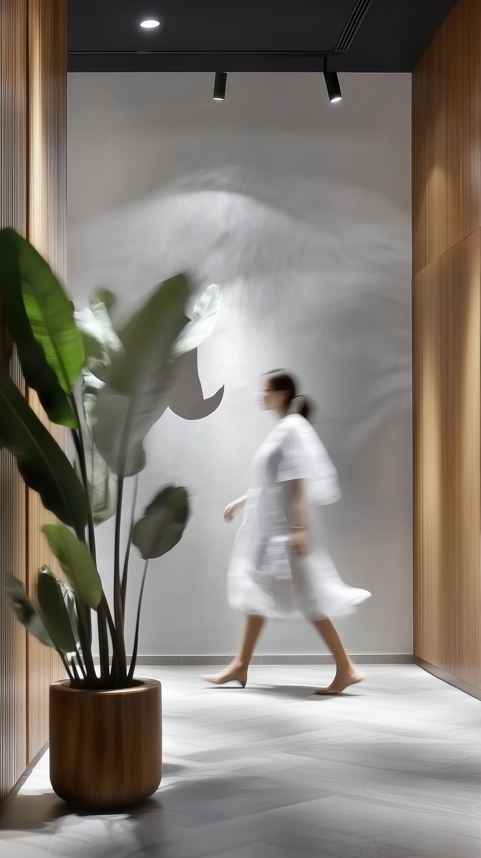 AI generated: Interior scene (Midjourney - Interior Design)