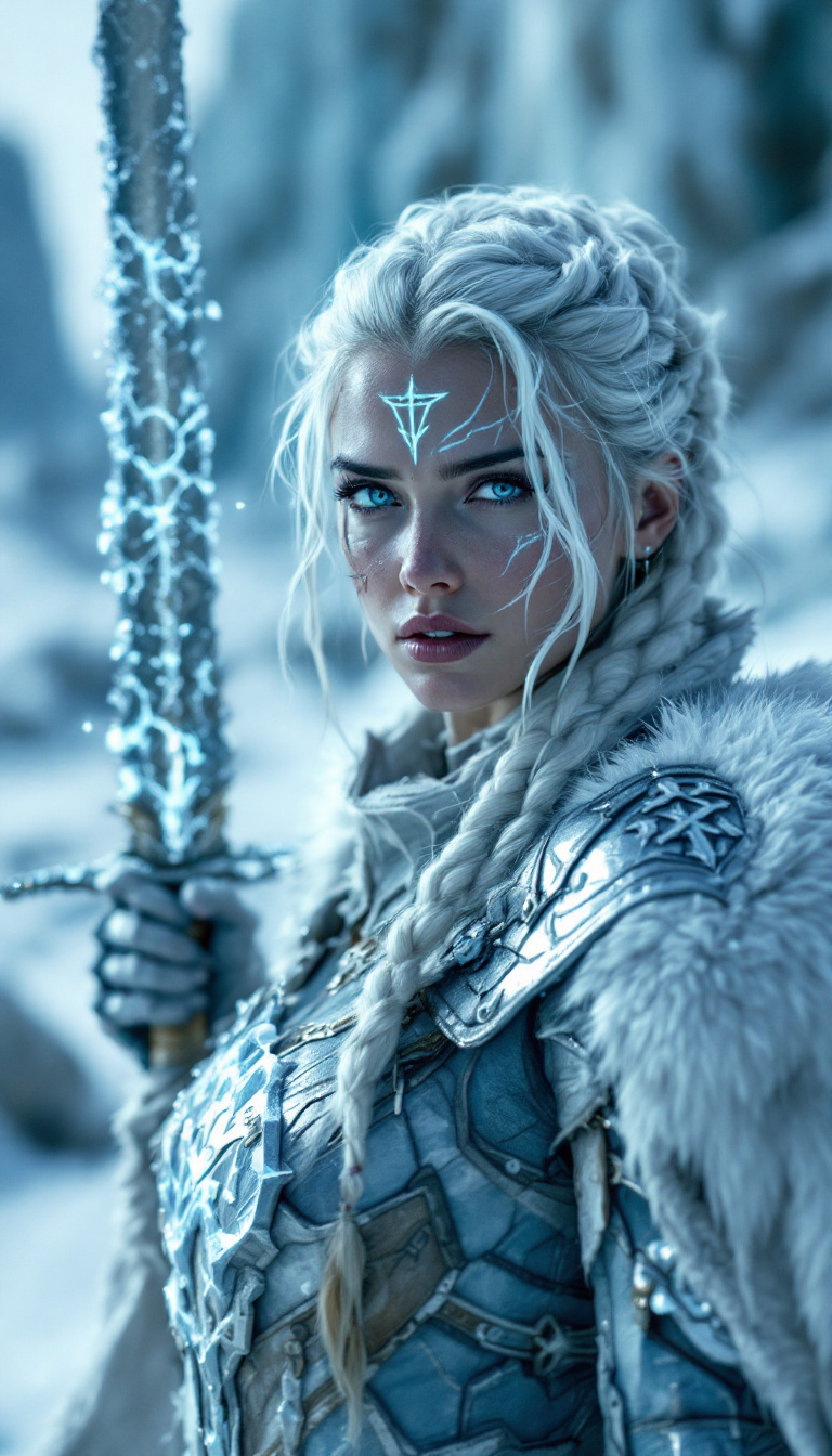 FLUX prompt: A cinematic digital artwork featuring a resilient,... - FLUX