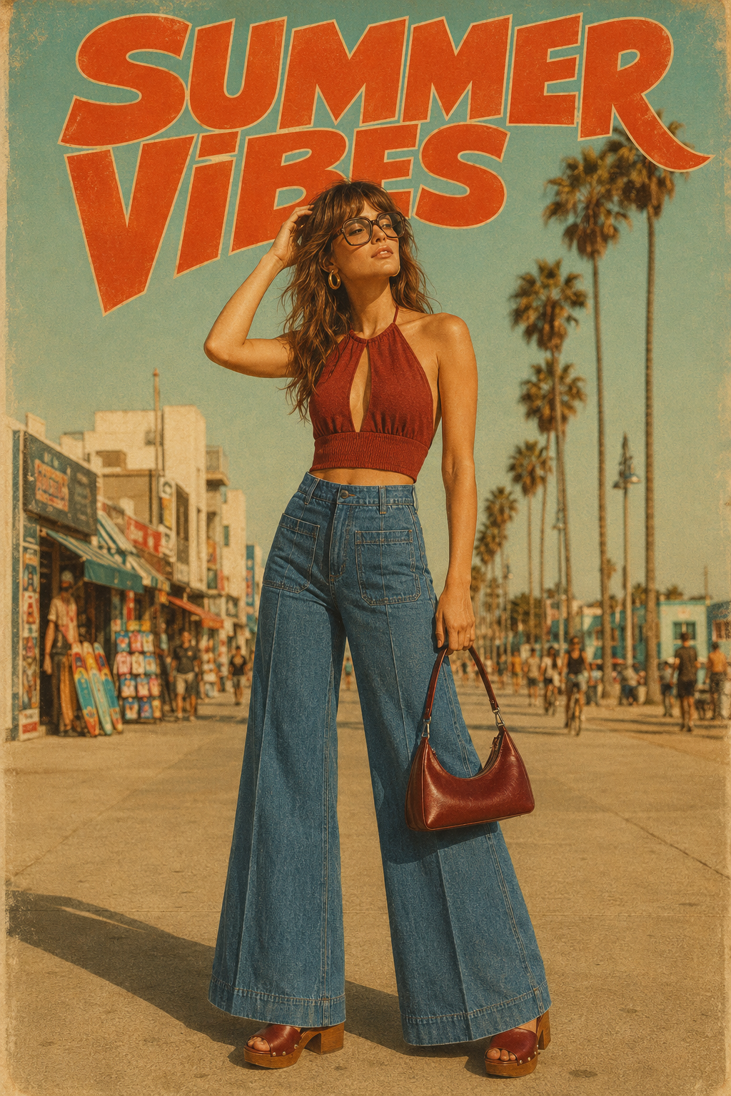 ChatGPT. Dans un style Retro Poster 70s Funk Inspi... - PromptHero