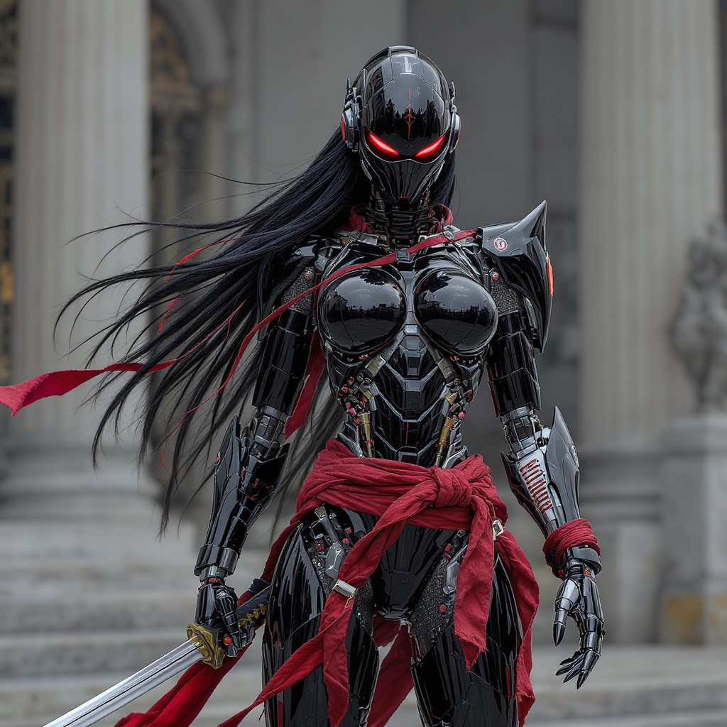 FLUX prompt: Full body view a highly detailed and stylize...