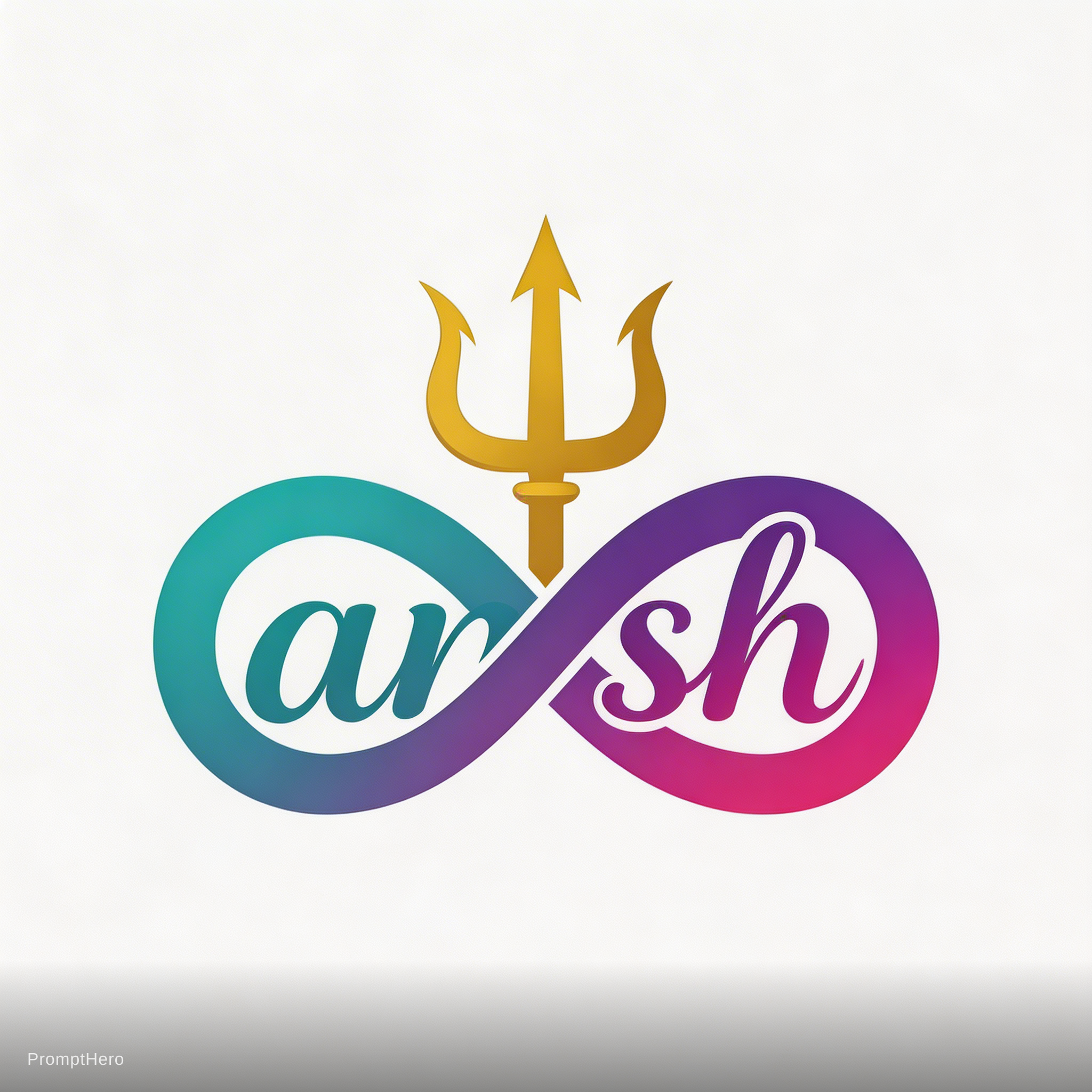 AI generated: Seedream 5 prompt: Write ansh in a way that it creates a logo with th... (Seedream 5 - Logos, Icons & Design)
