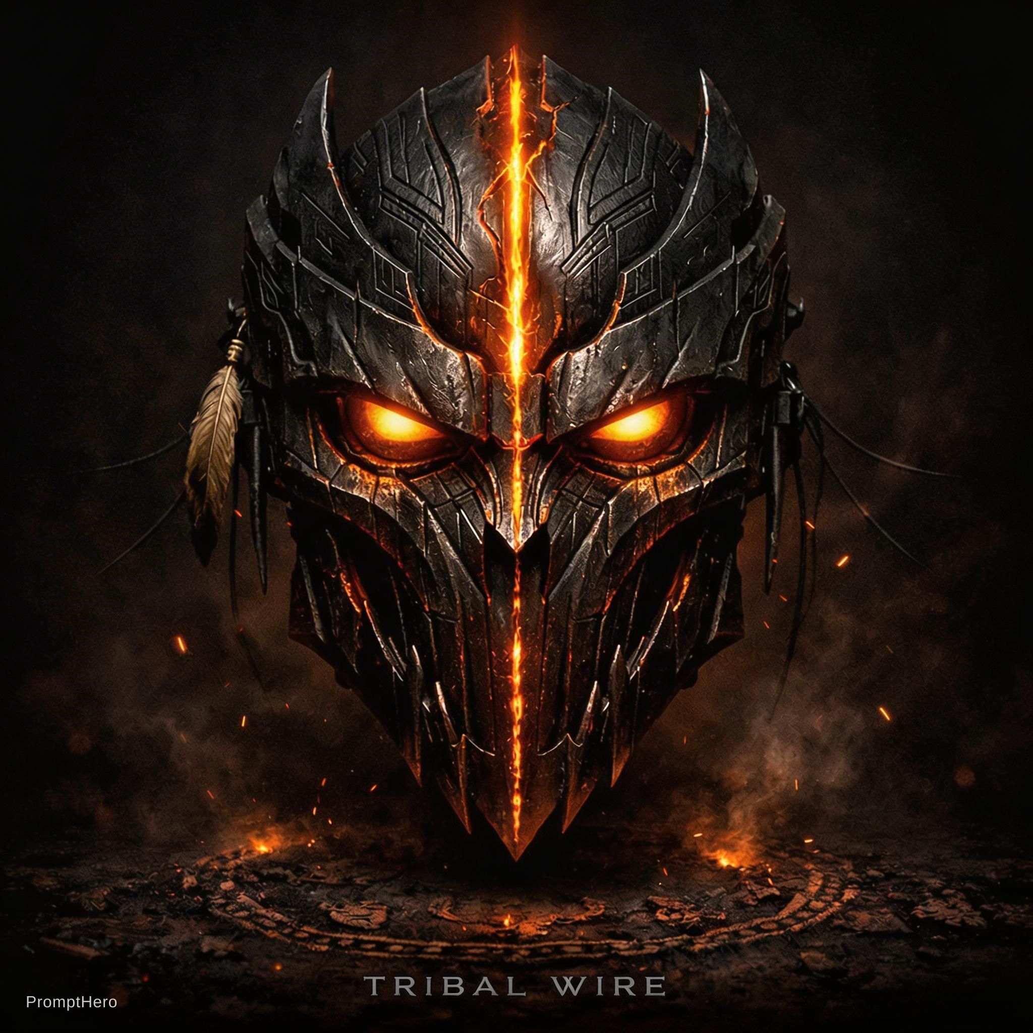 AI generated: Seedream 5 prompt: A hyper-detailed cinematic album cover featuring a... (Seedream 5 - Concept Art)