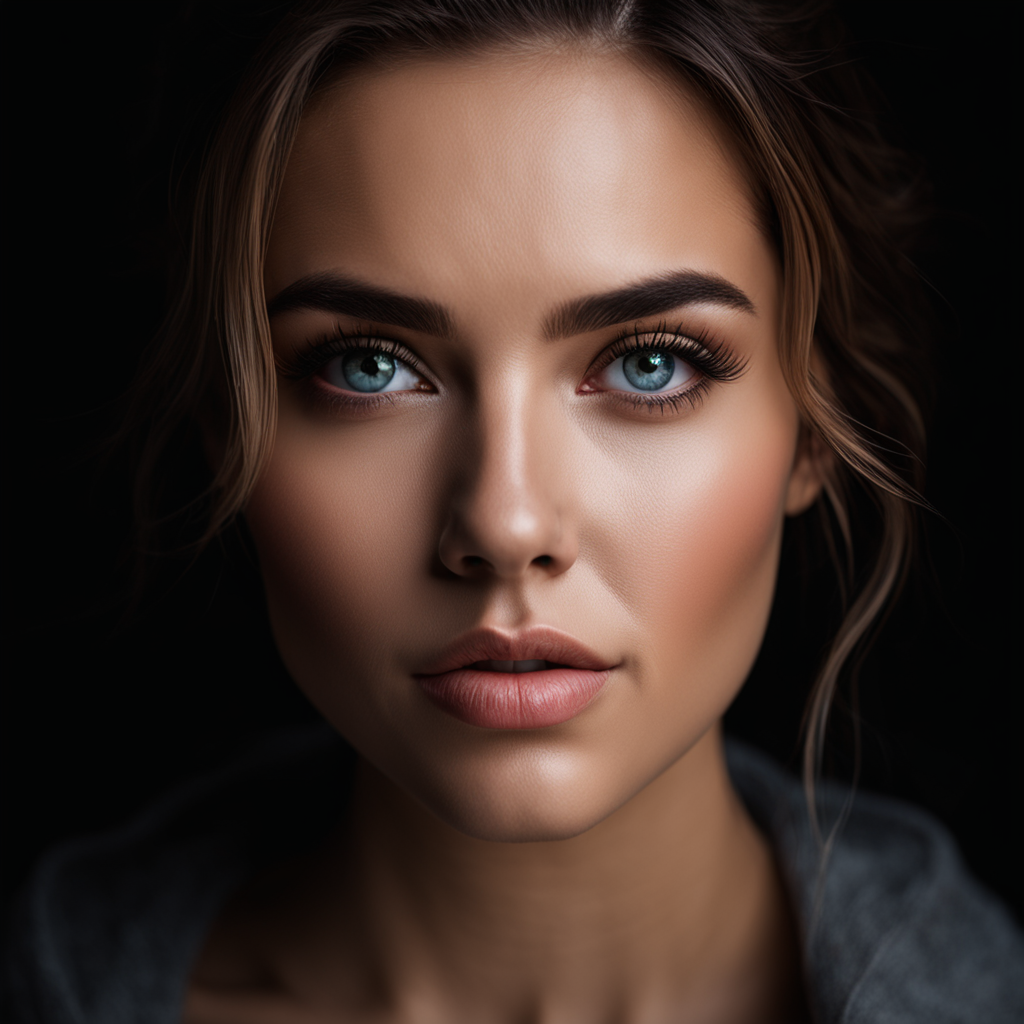 AI generated: Stable Diffusion prompt: A lifelike image of a young woman, full of express... (Stable Diffusion - Portraits)