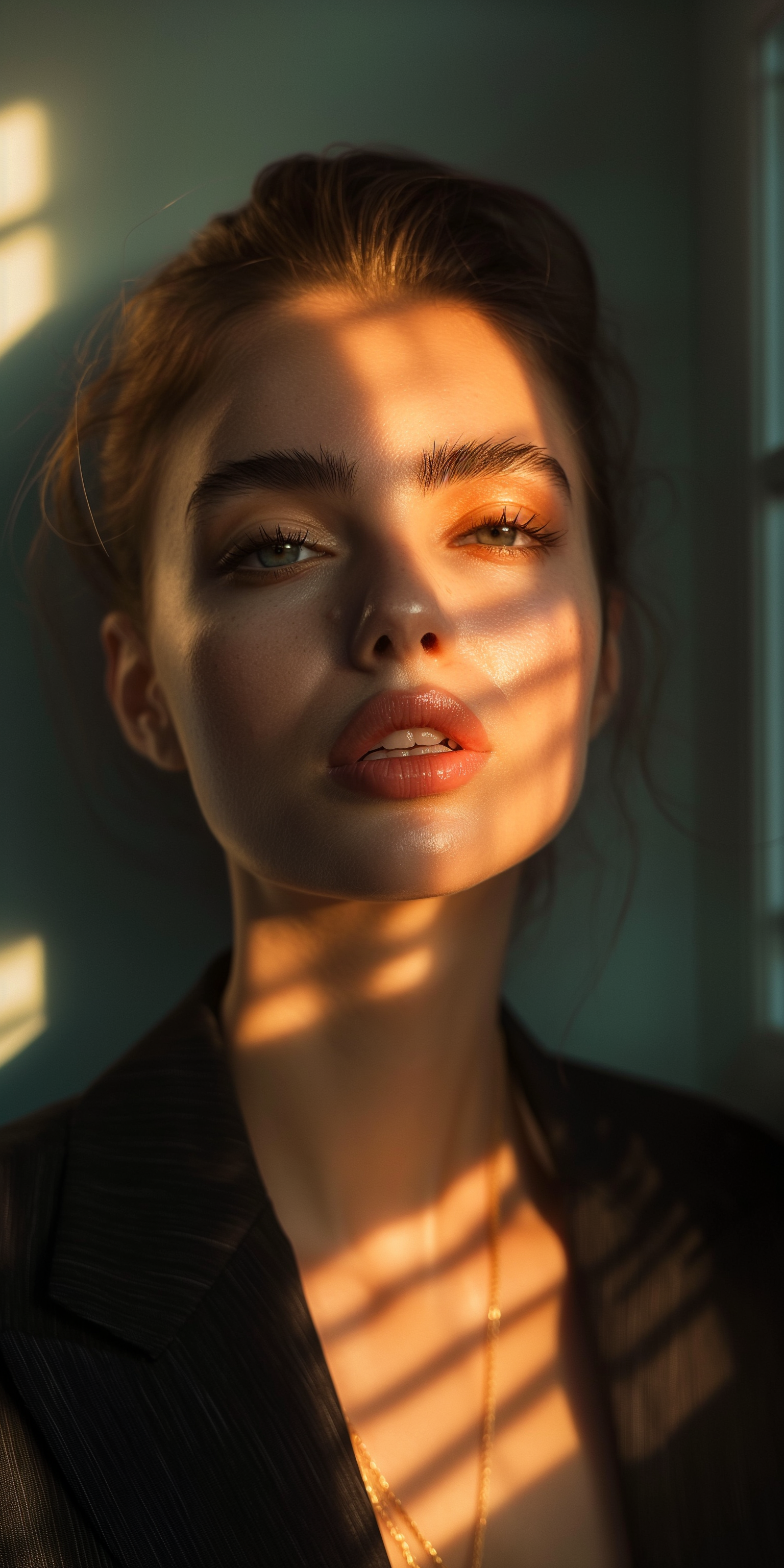 AI generated: Midjourney prompt: high-resolution photograph, woman, stunning use of... (Midjourney - Photography)