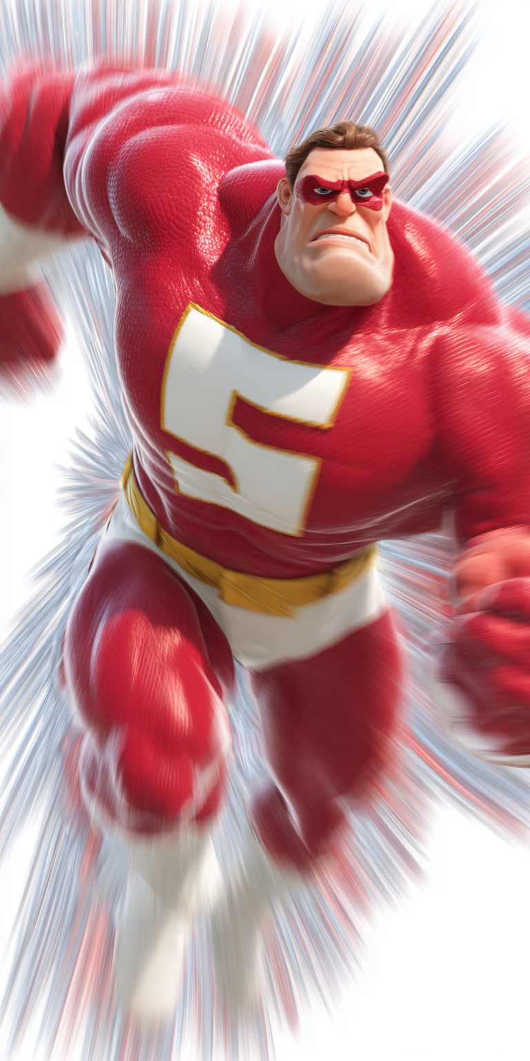 AI generated: Midjourney Papercut prompt: cartoon 3D sunny bright Pixar-style image, super h... (Midjourney Papercut - Character Design)