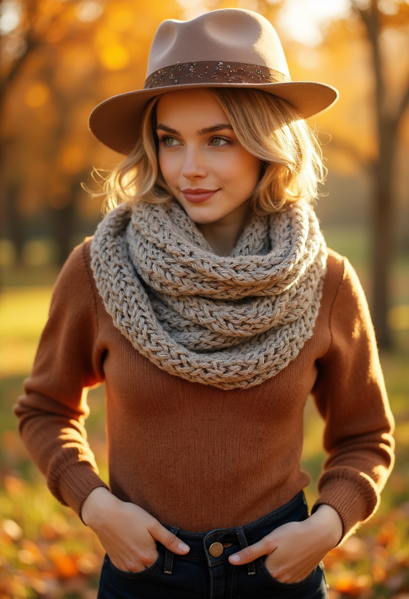 FLUX prompt: A stunning young woman stands confidently on a cri... - FLUX