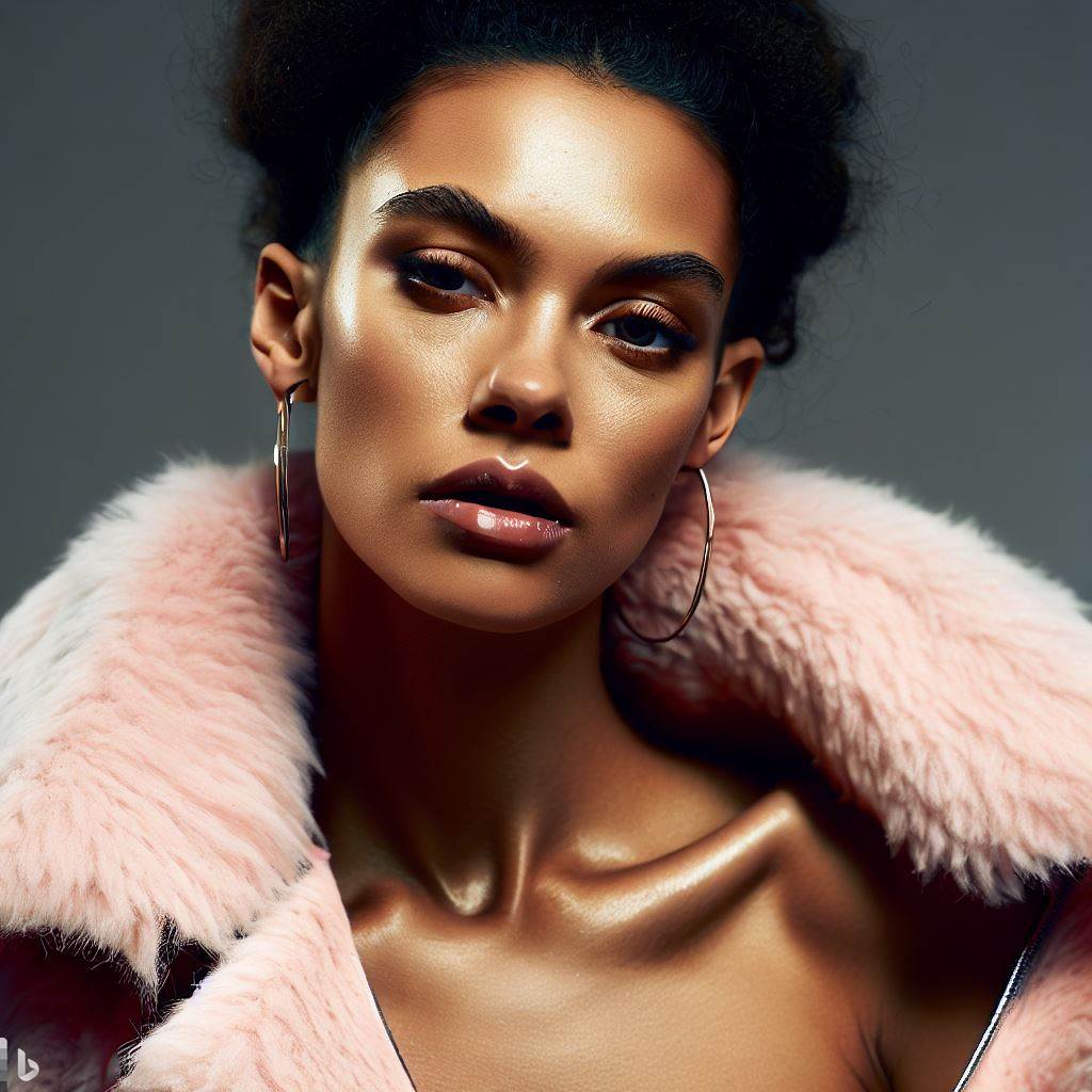 AI generated: DALL·E prompt: commercial portrait a beautiful multiracial girl i... (DALL·E - Portraits)