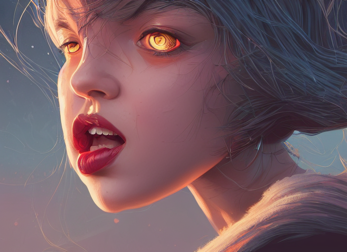 Stable Diffusion prompt: wide open female mouth, close
