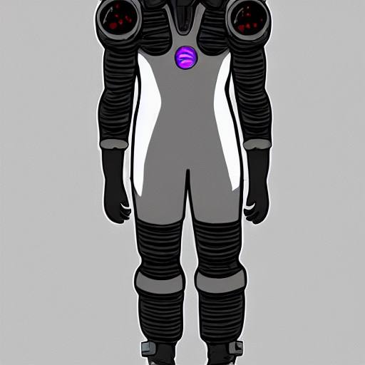 Stable Diffusion prompt: space suit with boots, futuristi...
