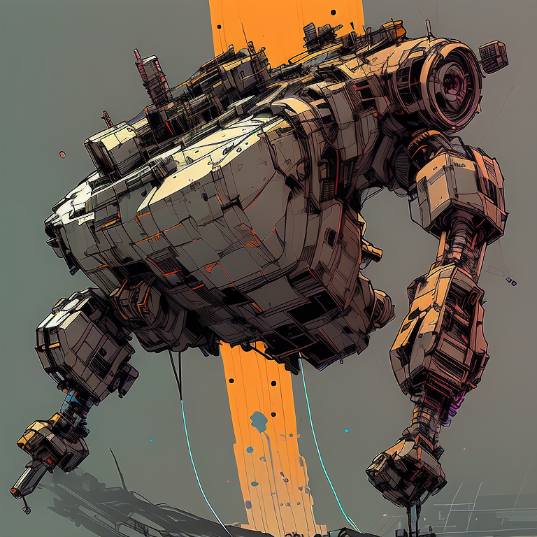 Stable Diffusion prompt: nvinkpunk, bomb diffuser robot w...