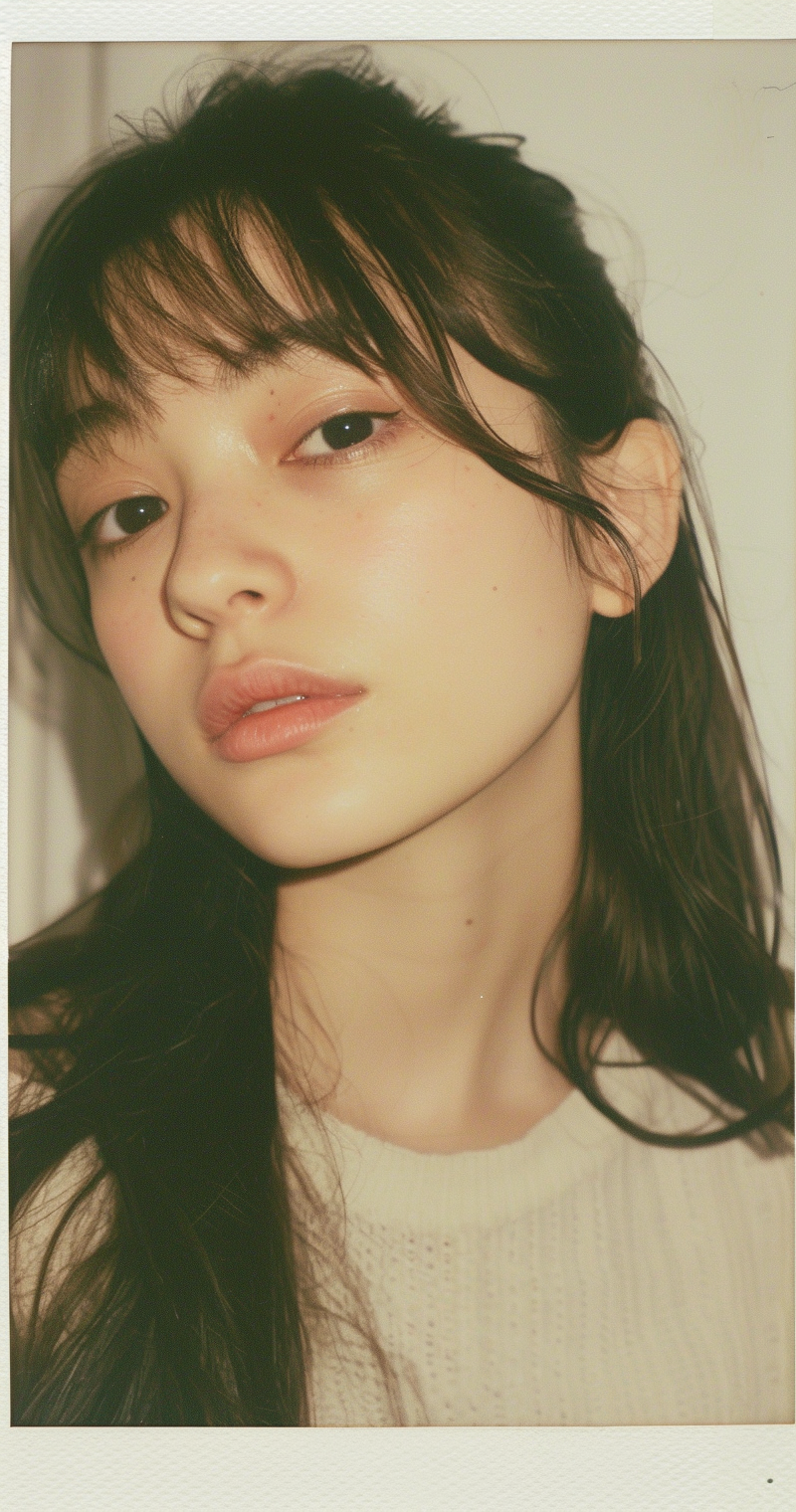 AI generated: Midjourney prompt: Japanese girl, 18-21 years old, brown hair, high-q... (Midjourney - Photography)
