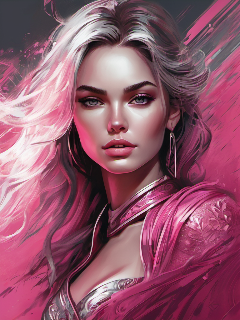 AI generated: Stable Diffusion prompt: stunning half body portrait of a beautiful young g... (Stable Diffusion - Portraits)