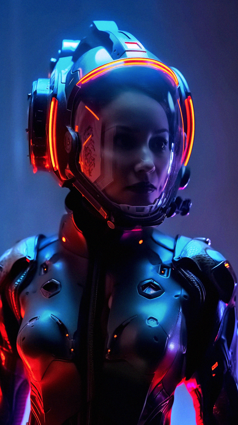 AI generated: Space-Time Paradox (Midjourney - Concept Art)
