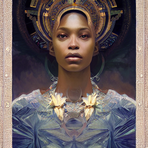 Stable Diffusion prompt: symmetry!! Digital painting of a...