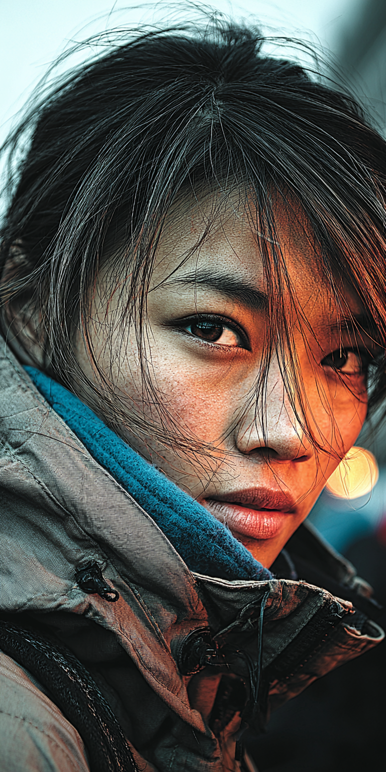 AI generated: Midjourney prompt: woman posing, soft, atmospheric lighting --chaos 7... (Midjourney - Portraits)