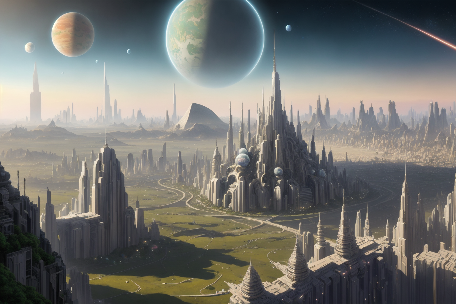 DucHaitenAIart prompt: a detailed digital painting of a beautiful white s... - DucHaitenAIart