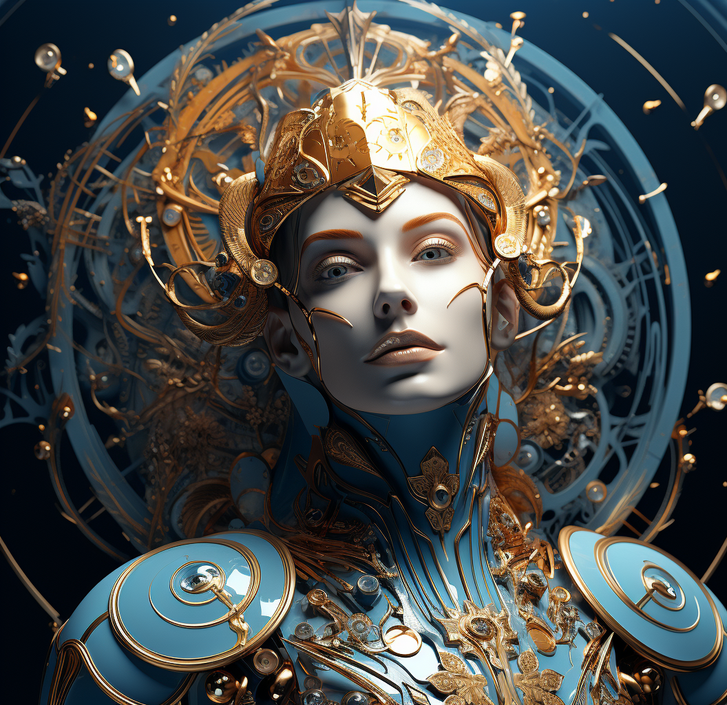 AI generated: Midjourney prompt: visual fiction / visual artist / illustrator, chri... (Midjourney - Character Design)