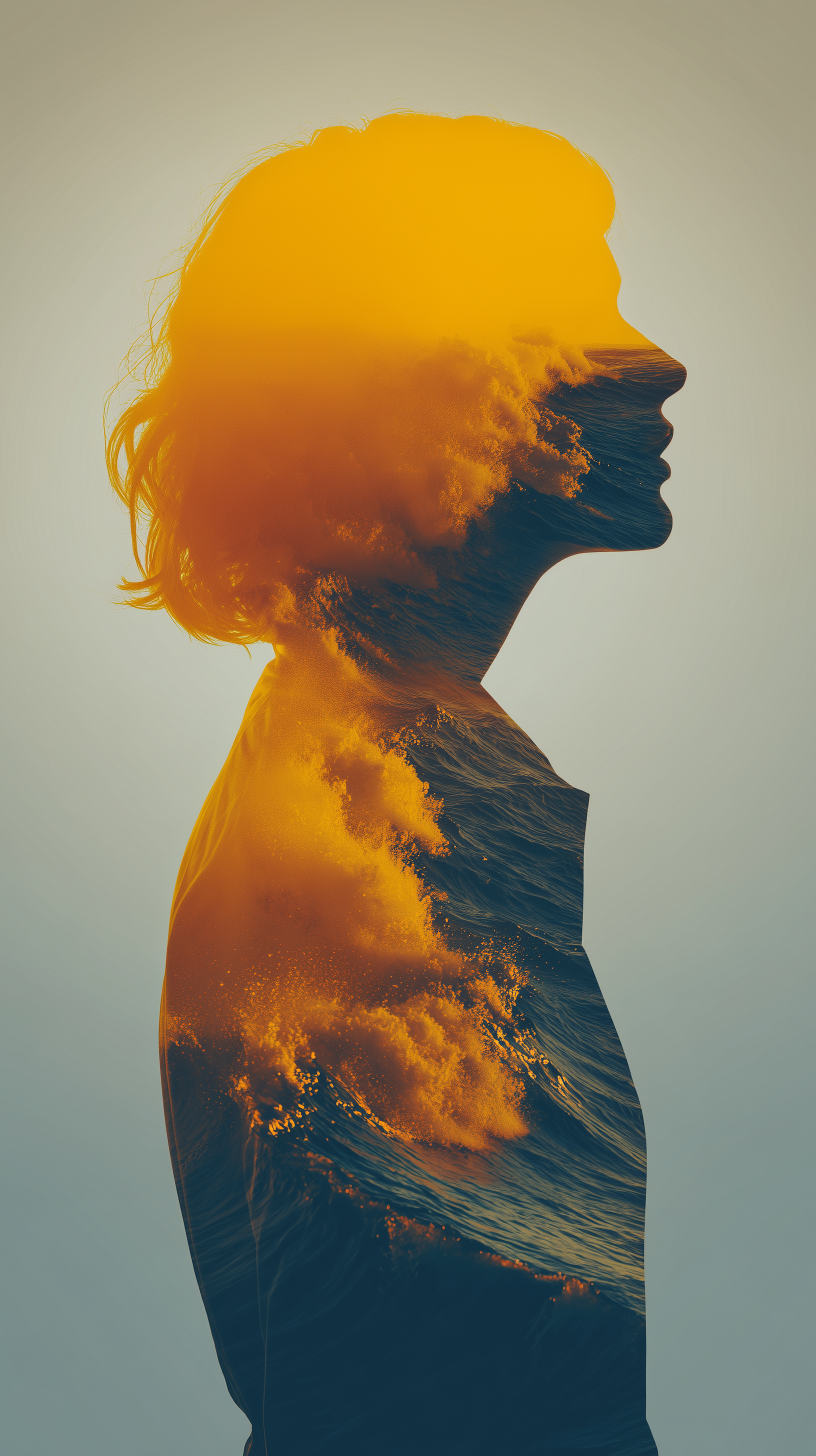 Midjourney Shatter prompt: high definition, double exposure art, side profile... - Midjourney Shatter