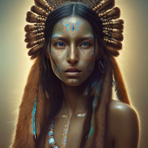 AI generated: Openjourney prompt: hyper realistic photograph, portrait of a south am... (Openjourney - Photography)