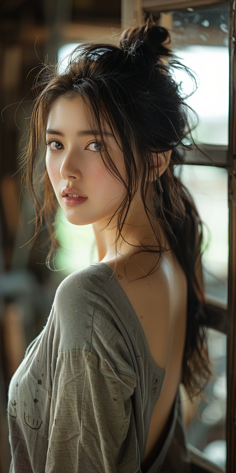 AI generated: Midjourney prompt: High-resolution photo of a Japanese woman, mid 20'... (Midjourney - Photography)