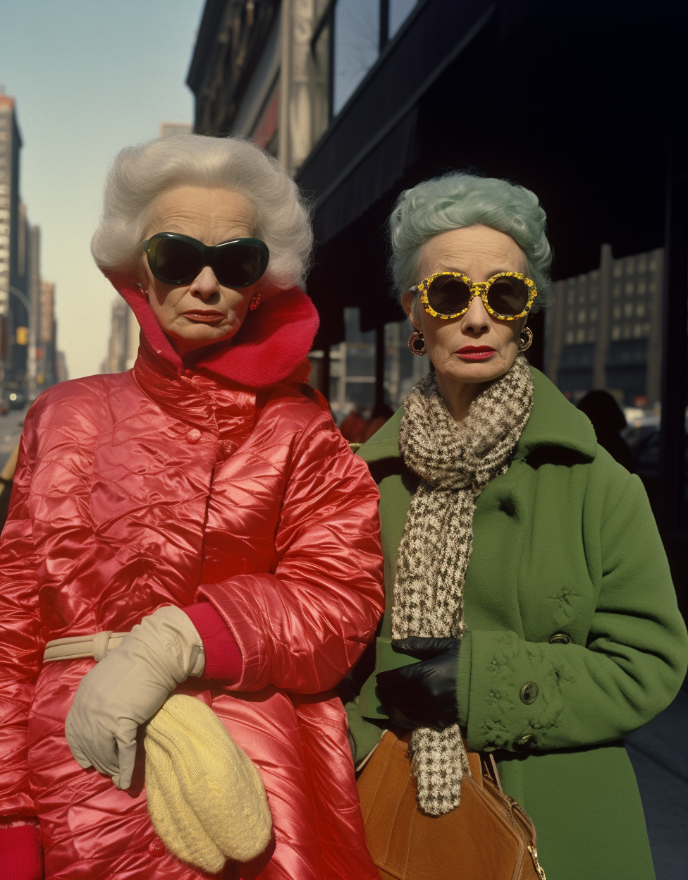 Midjourney prompt: helen marra, 'new york ladies' / 'kristina laurel'... - Midjourney
