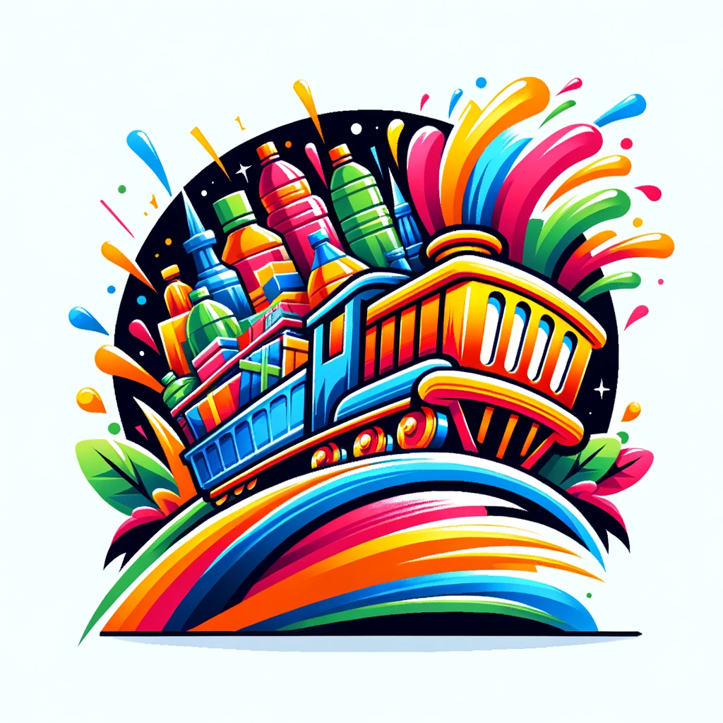 AI generated: DALL·E prompt: Design a logo featuring a shopping cart in place o... (DALL·E - Logo Icon Design)