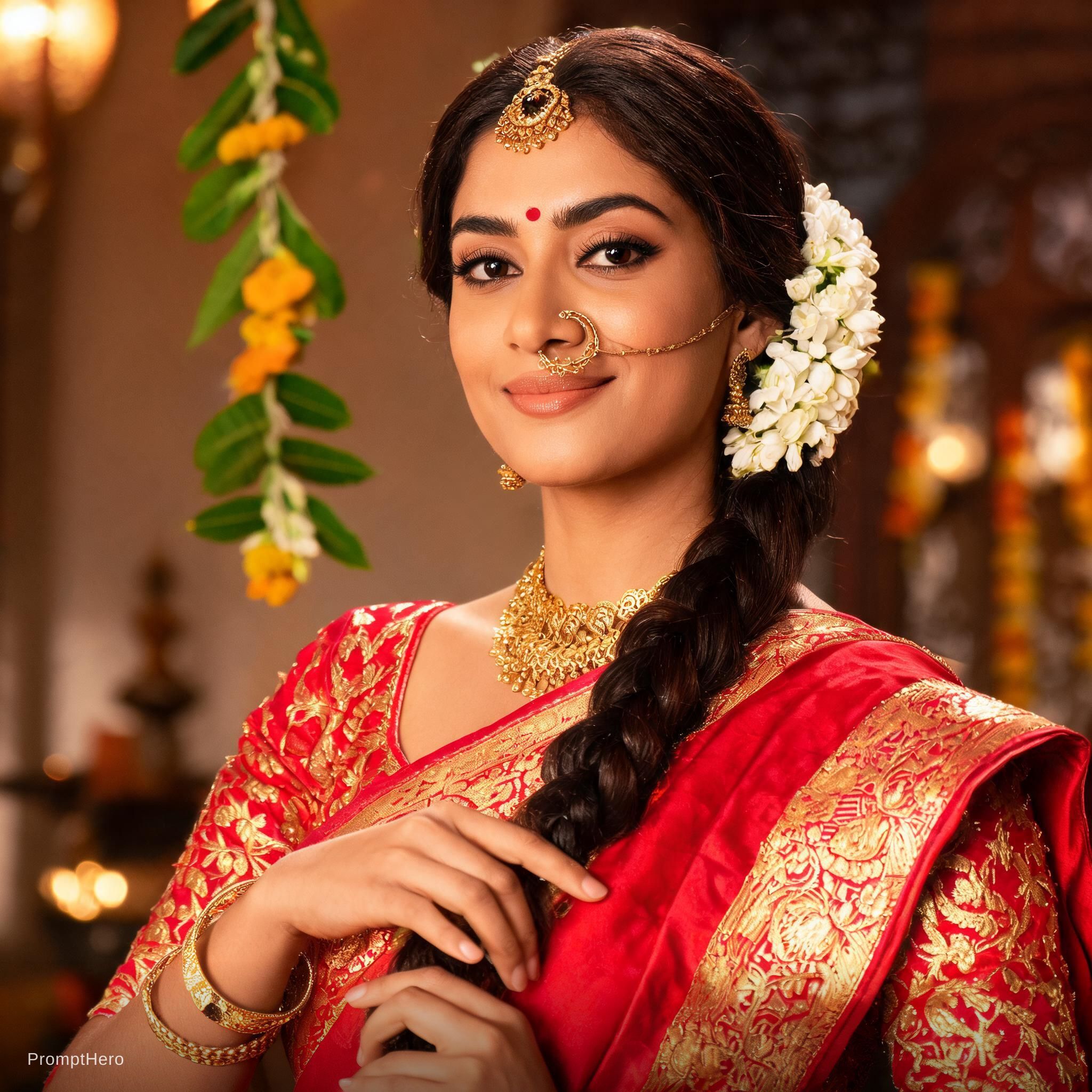 AI generated: Seedream 5 prompt: a indian beautifull lady (Seedream 5 - Concept Art)