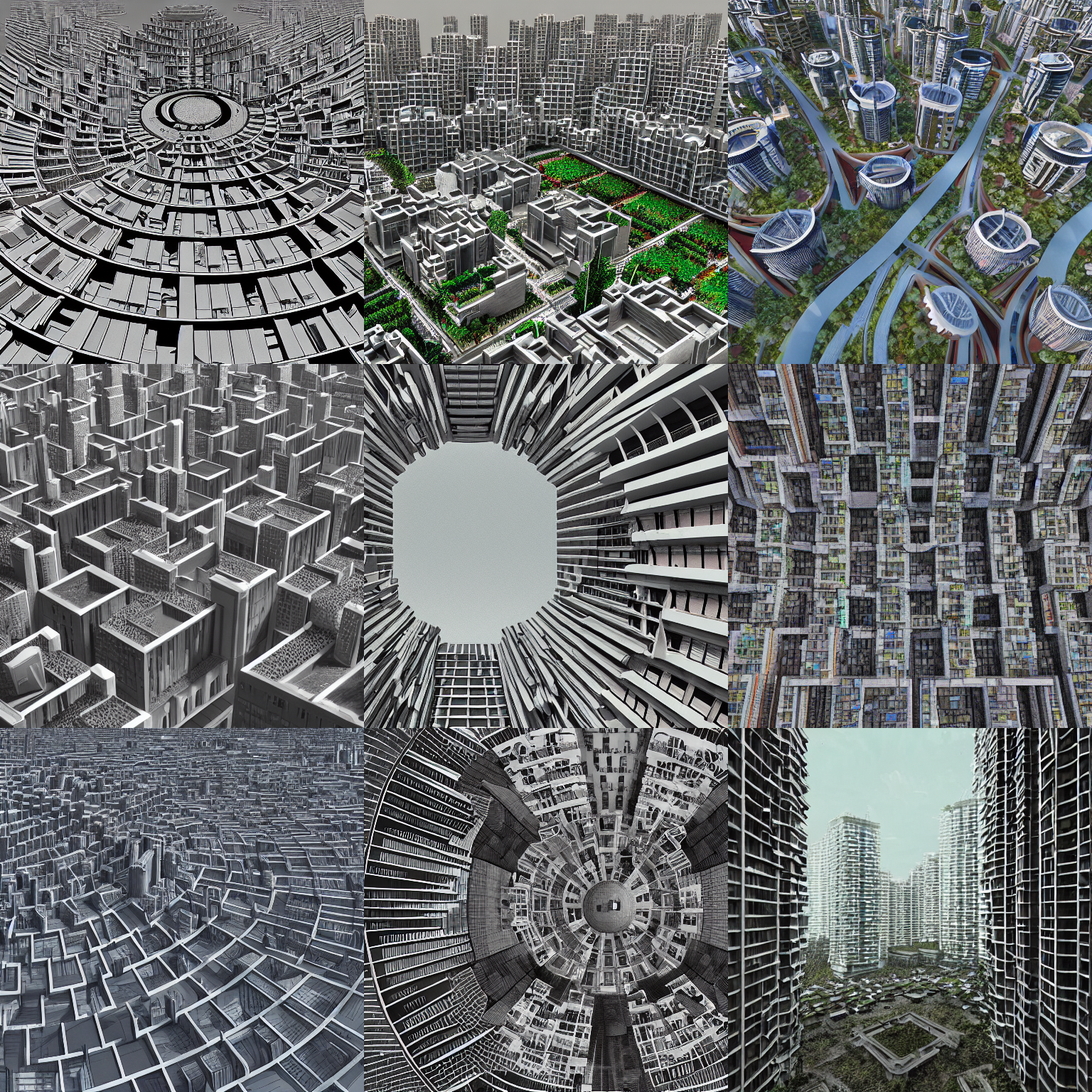 Stable Diffusion prompt: matte painting of the bird's eye...