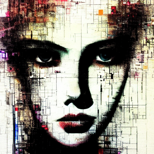 Stable Diffusion prompt: portrait of a youthful beautiful...