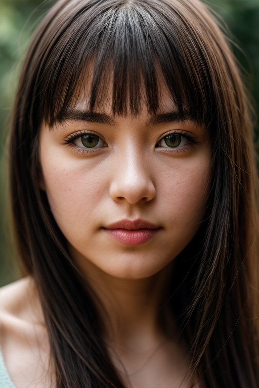 AI generated: Stable Diffusion prompt: a close up of a woman with long hair, a character ... (Stable Diffusion - Portraits)