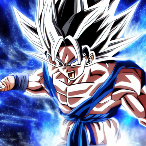 Stable Diffusion prompt: Goku from de manga dragon ball f...