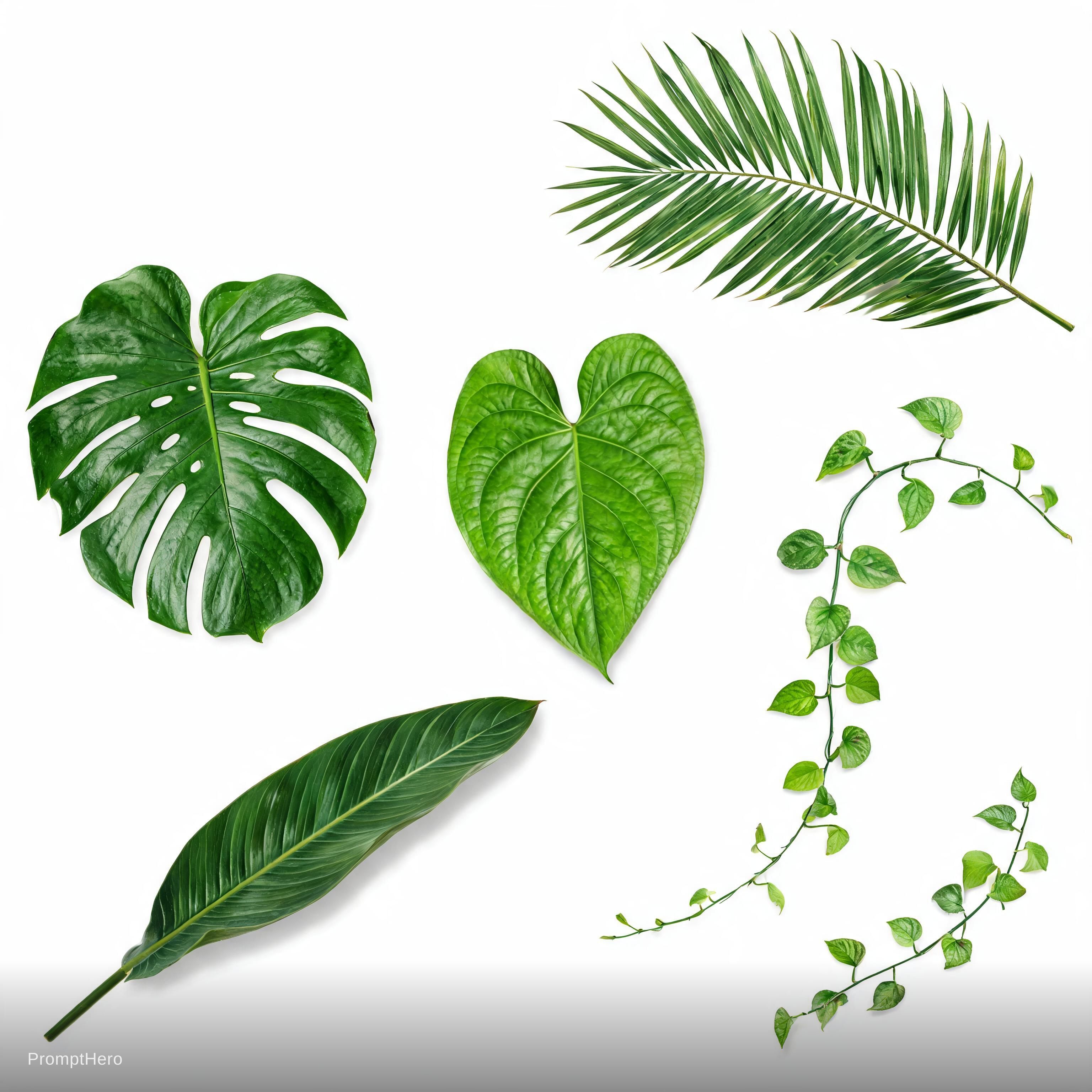 صورة مولدة بالذكاء الاصطناعي: Seedream 5 prompt: leaf tropical jungle just seperate the vines and l... (نموذج Seedream 5 - فن مفاهيمي)