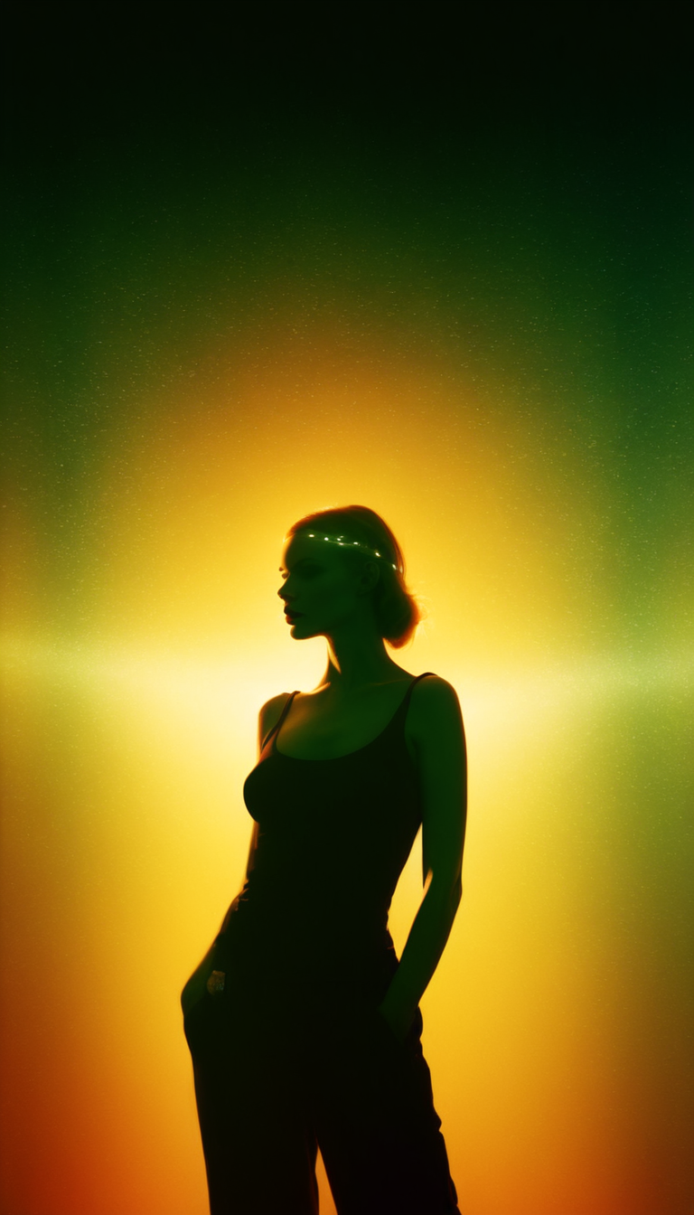 AI generated: Stable Diffusion prompt: digital art, fashion editorial, a silhouette of a... (Stable Diffusion - Photography)