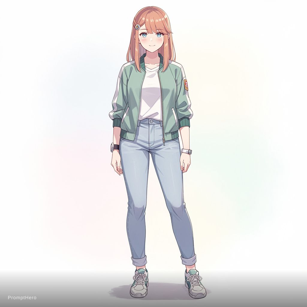 Hero prompt: Lily (the character by Lilandy) but not as s...