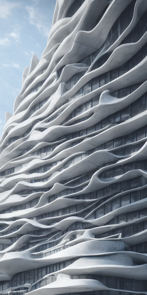 Stable Diffusion prompt: modern architecture, modern desi...