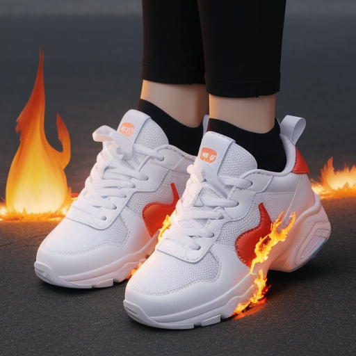 AI generated: majicMIX realistic prompt: Shoes with the fire (majicMIX realistic - Concept Art)