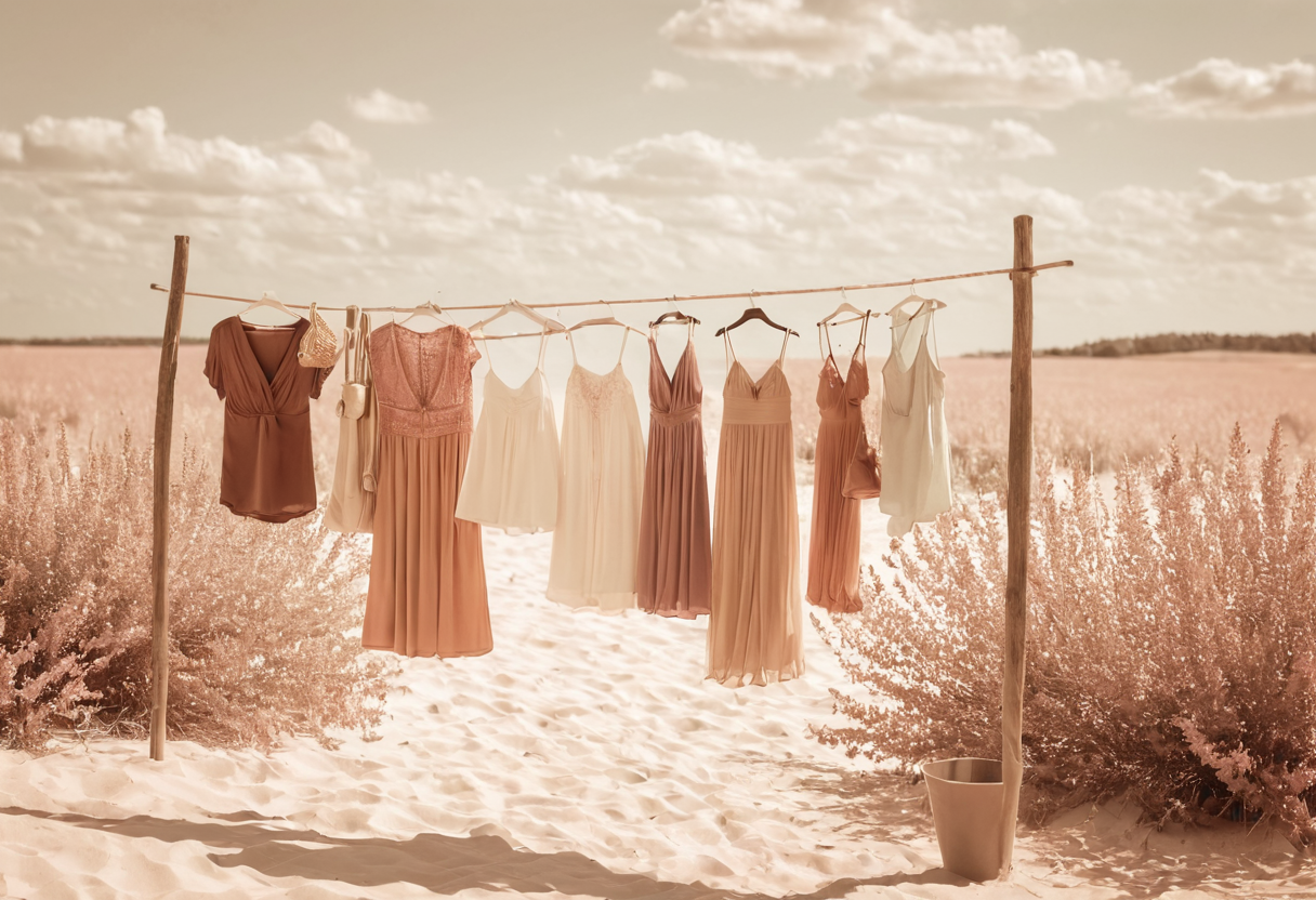 AI generated: Stable Diffusion prompt: delicate, Sepia filter, "It's getting hot in here,... (Stable Diffusion - Photography)
