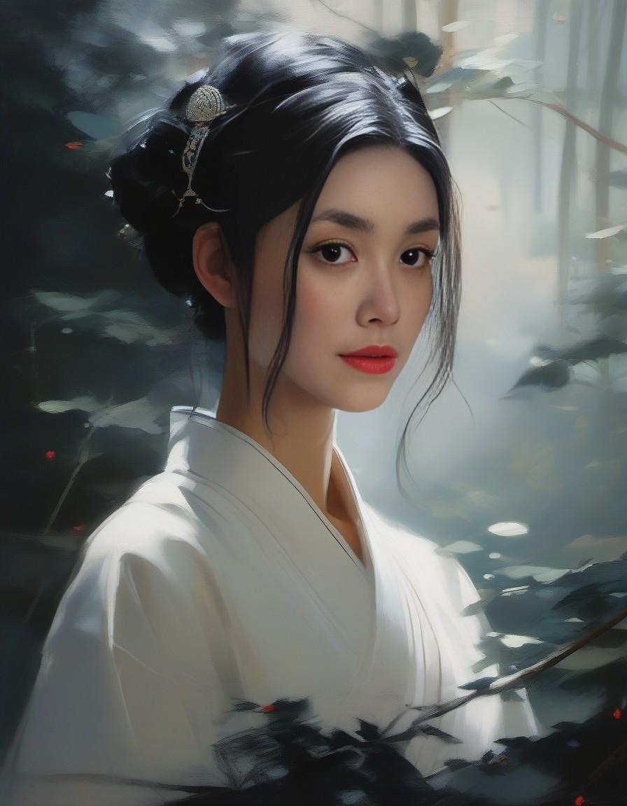 AI generated: Stable Diffusion prompt: cute woman professional majestic oil painting by E... (Stable Diffusion - Portraits)