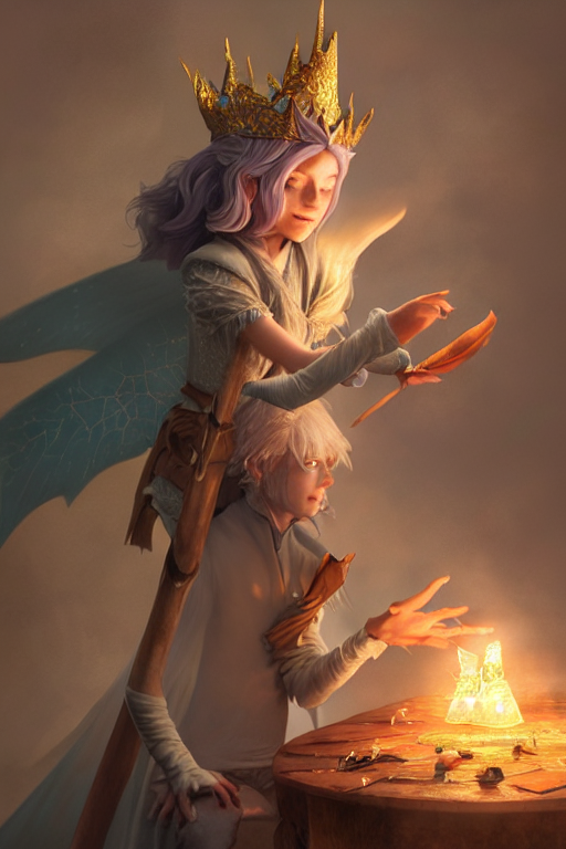 Stable Diffusion prompt: legendary fairy prince wizard ca...
