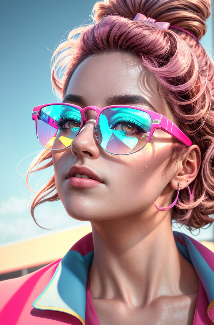 AI generated: Back to the 80's 👾🕹️☎️ (Stable Diffusion - Photography)